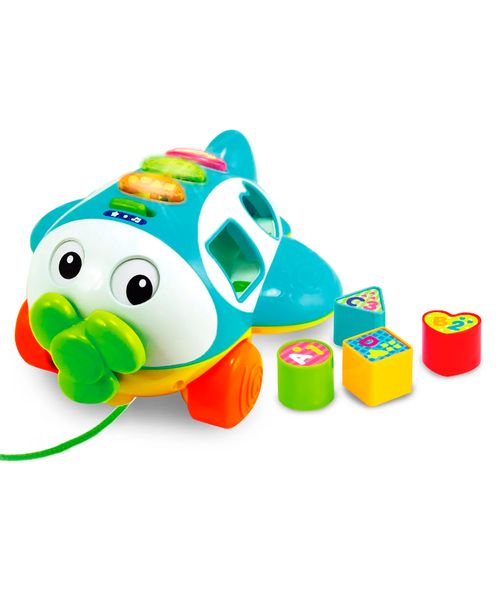 Avión Winfun Sort N Learn de Arrastre
