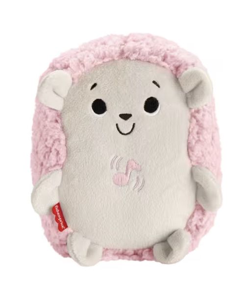 Fisher-Price Erizo de Peluche Calmante Rosa con Sonidos Relajantes y Vibración
