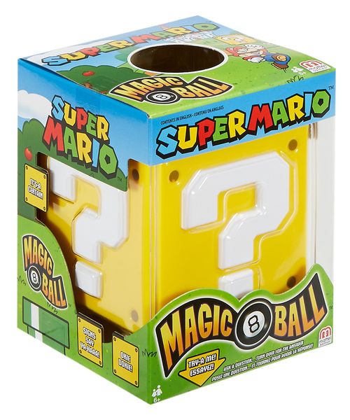 Bola 8 Mágica Super Mario Cubo