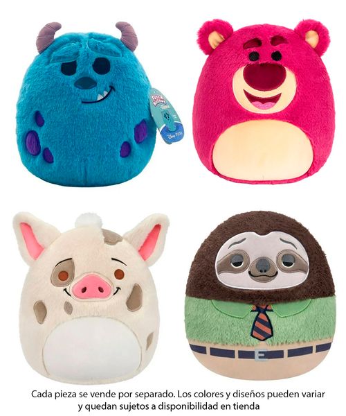 Squishmallows Peluche Little Plush Disney Fuzzamallows 20.32cm Surtido
