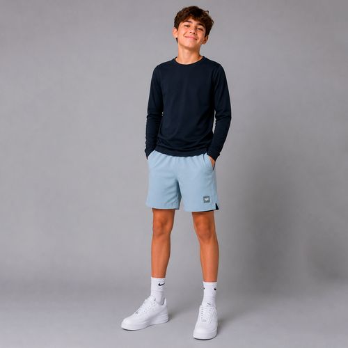 Short gris deportivo Everlast para niño