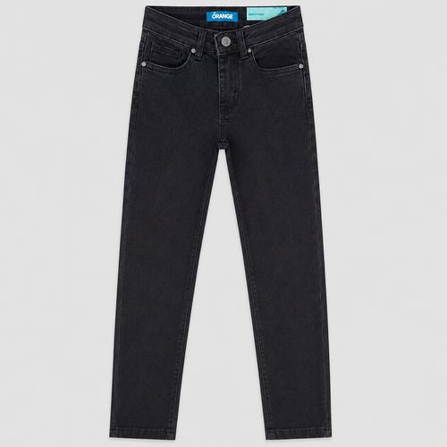 Jeans negro slim fit para niño