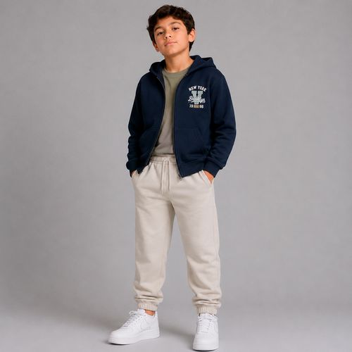 Pantalón blanco Jogger para niño