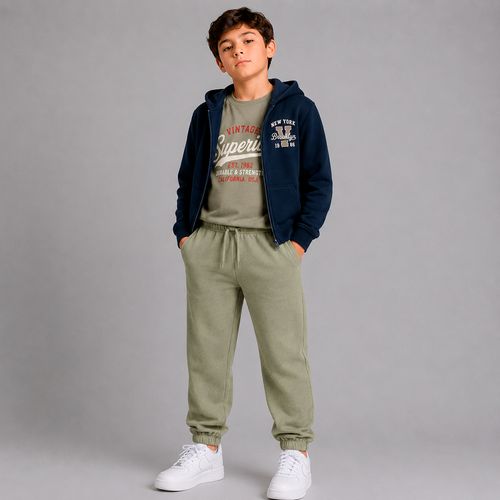 Pantalón verde Jogger para niño