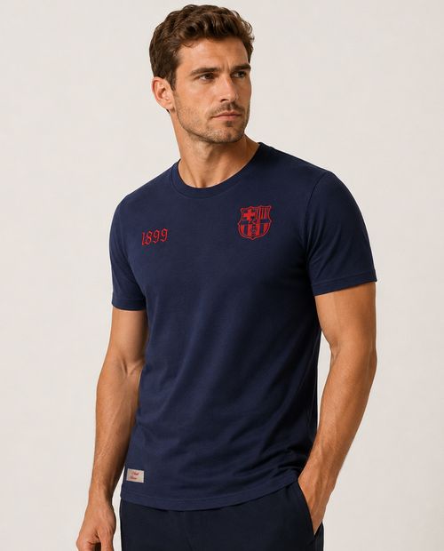 Camiseta deportiva FC Barcelona 1899 azul