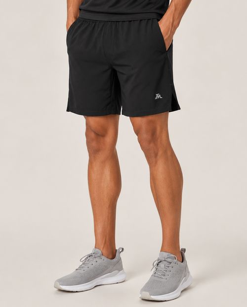 Short deportivo Teammate negro