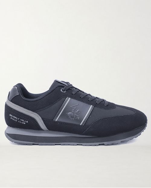 Tenis casual Beverly Hills Polo Club negro para hombre