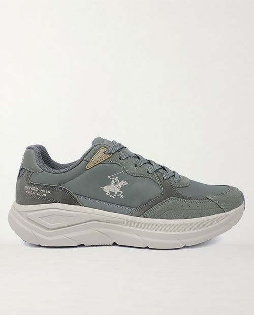 Tenis casual Beverly Hills Polo Club verde para hombre
