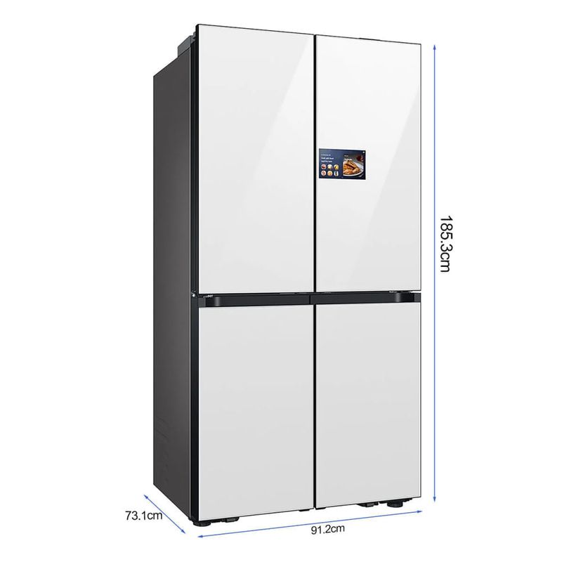 Refrigeradora french door 657 L (23 PCU) Bespoke visión IA RM90F66C1WAP Samsung + Pantalla Samsung 40" (101.6 cm) LED FHD F6000F-1782404274685