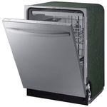 Combo Cocina eléctrica 5 quemadores Bespoke 76.1cm (30") NSE90H63SWAA Samsung + Lavavajillas 51 dBA con 3.ª rejilla 61 cm (24")-1782409195294