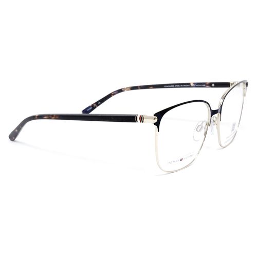 Aro oftálmico Tommy Hilfiger cuadrado negro para mujer