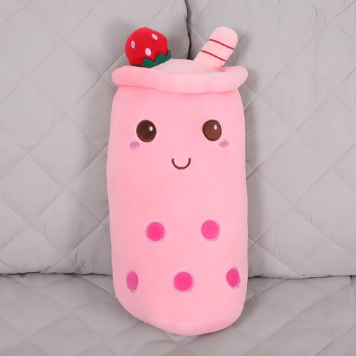 Cojín infantil diseño Té Boba pink 40 x 16 cm