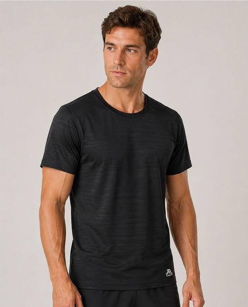 Camiseta deportiva Teammate negra