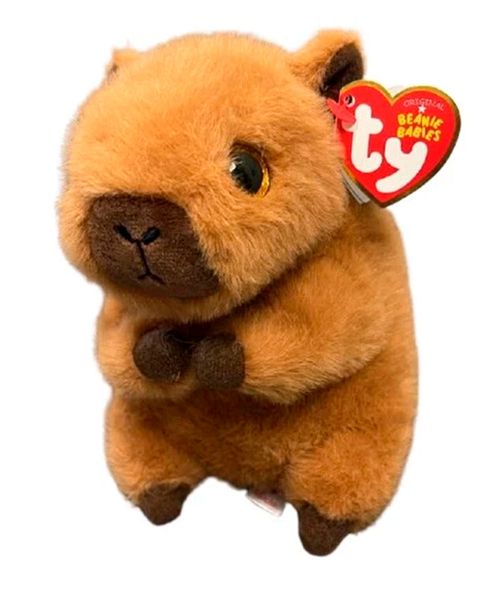 Peluche TY Beanie Bellies Capibara 15 cm