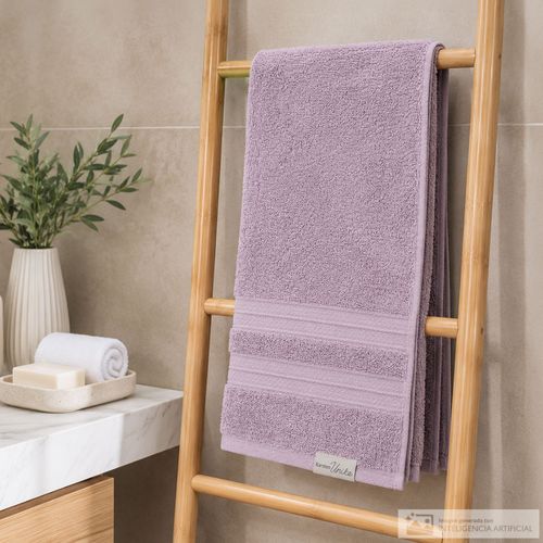 Toalla de mano unika lila 48 x 80 cm