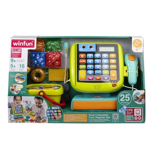 Caja Registradora Winfun con Calculadora