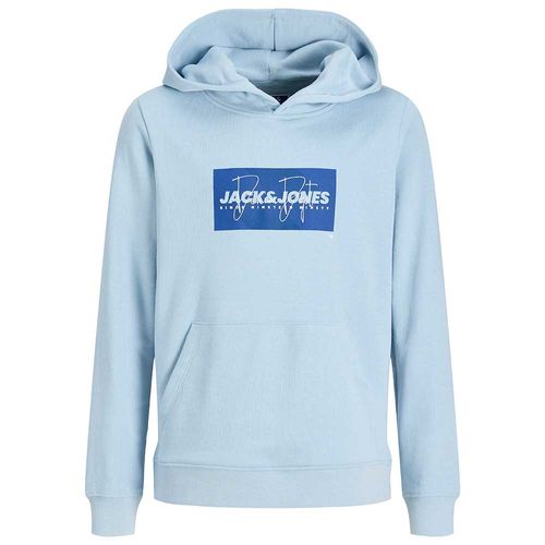 Suéter celeste con estampado de Jack & Jones para niño