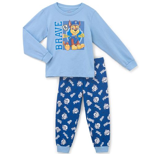 Pijama azul con estampado de Paw Patrol para niño