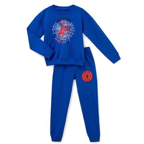 Conjunto azul con estampado de Spider-Man para niño