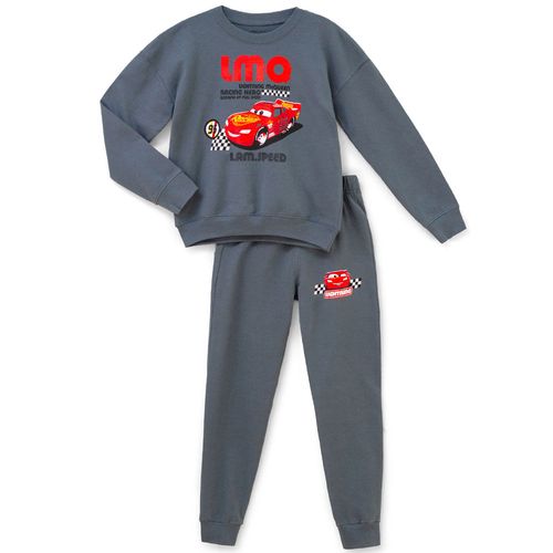 Conjunto gris con estampado de Cars para niño