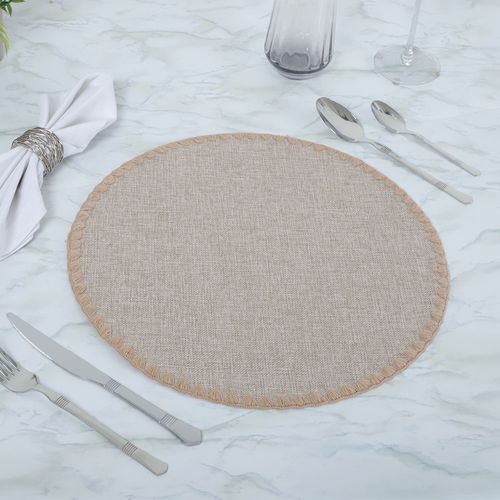 Mantel Individual de mesa borde ovalado 38cm