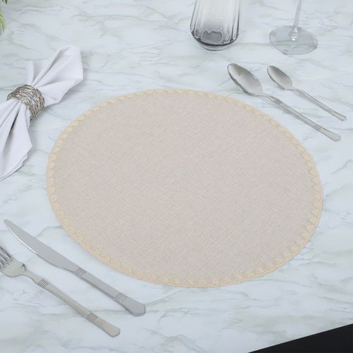 Mantel Individual de mesa borde ovalado 38cm
