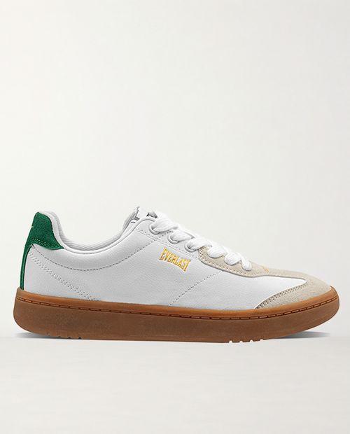 Tenis casuales Everlast para mujer color blanco con verde y beige