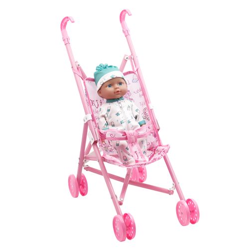 Love Baby Set Muñeca 30Cms C/ Coche Muñeca