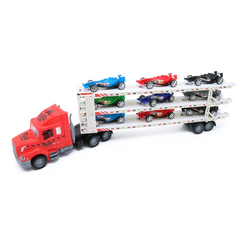 Camión transportador de coches con motor fricción disney pixar cars sales