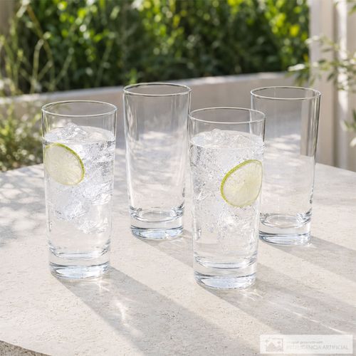 Set de vasos altos 5 O’clock 4 piezas tipo highball