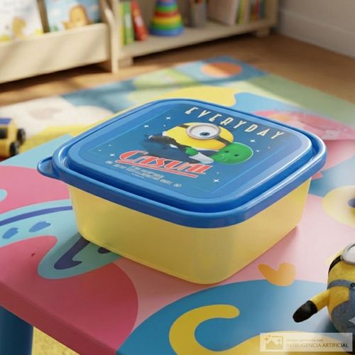 Sandwichera infantil Minions 3 para lonchera