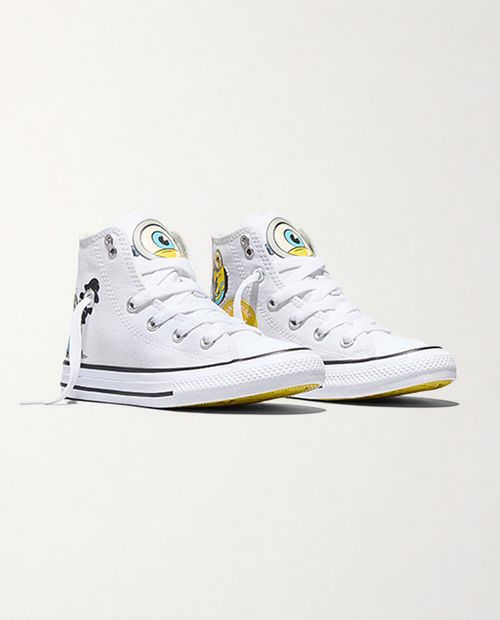 Zapato casual Converse Chuck Taylor All Star Minions color blanco para niño