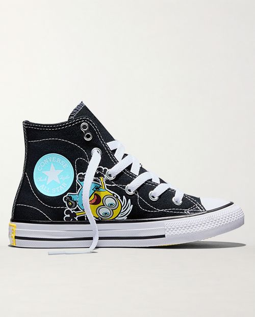Zapato casual Converse Chuck Taylor All Star Minions color negro para niño