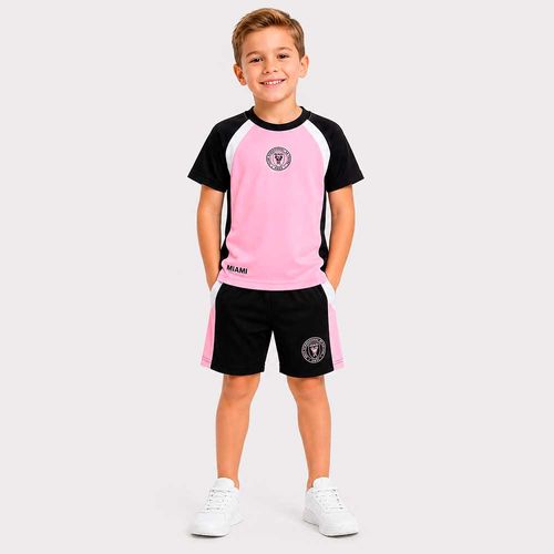 Conjunto de 2 piezas deportivo bicolor de Inter Miami CF para niña