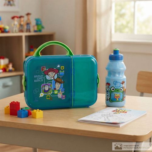 Lonchera con botella Diseño Toy Story 5