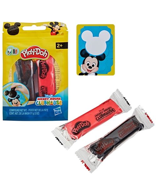 Play-Doh Disney Jr Set de Moldes Mickey Mouse con 2 Barras de Masa para Moldear