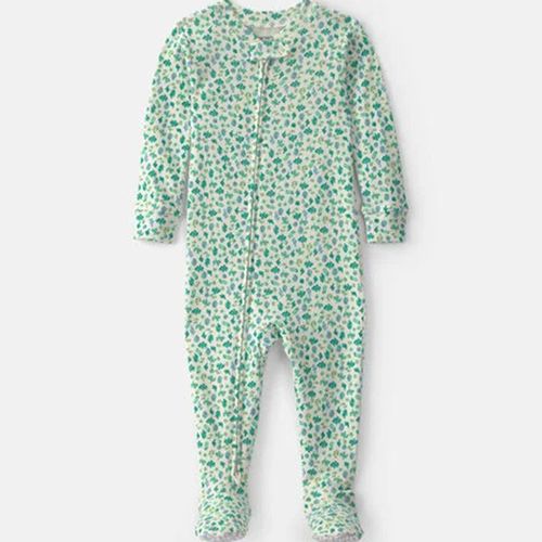Pijama con estampado floral para bebé niña