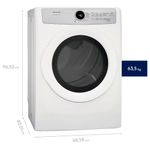 Combo Lavadora automática carga frontal 21 kg + Secadora a gas Frigidaire carga frontal 21kg-1785253676538