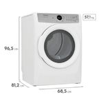 Combo Lavadora automática carga frontal 21 kg + Secadora a gas Frigidaire carga frontal 21KG-1785254083488
