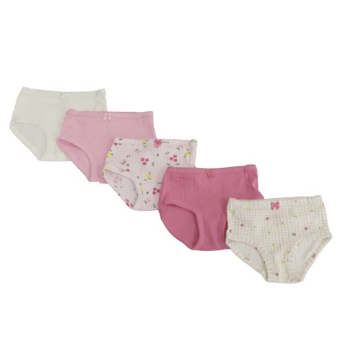 Set de 5 bloomers multicolor para niña
