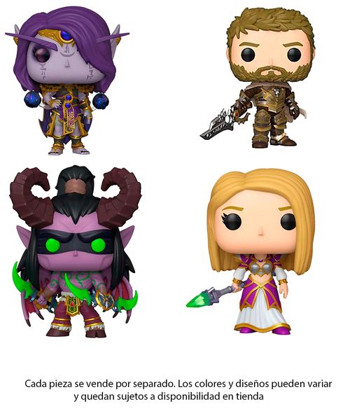 Funko Pop! Games World of Warcraft Serie 3 Figuras Surtidas