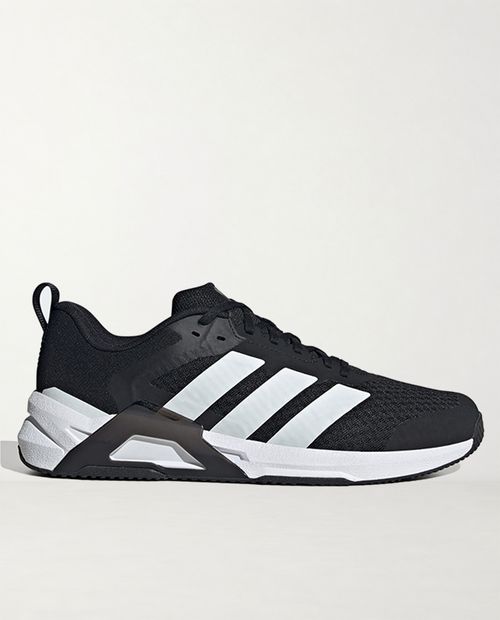 Tenis Adidas Dropset con suela Traxion deportivo negro para hombre