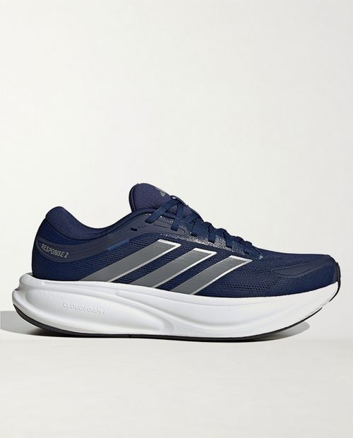 Tenis Adidas Response 2 Cloudfoam+ deportivo azul para hombre