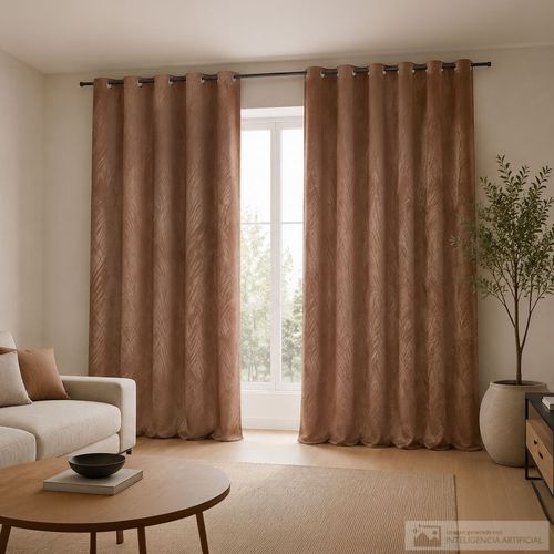Cortina para ventana estilo Tasmania tipo Blackout