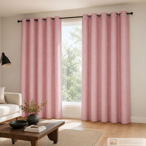 Cortina para ventana estilo Danubio tipo Blackout