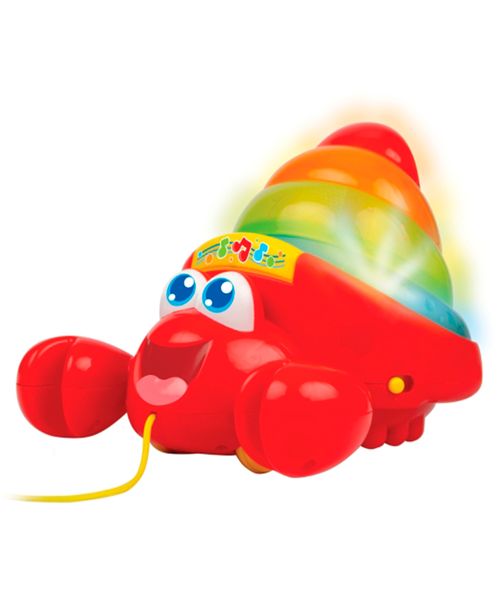 Juguete de Arrastre Winfun Cangrejo Apilable con Sonidos