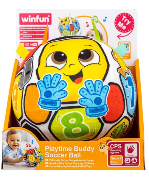 Pelota Musical Winfun Playtime Buddy Soccer Ball para Bebé