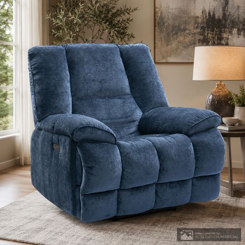 Sillón reclinable individual con masaje Bubba