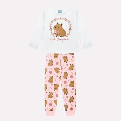 Pijama de capibara para niña
