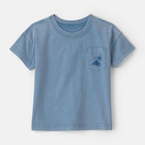 Camisa con estampado tropical para niño